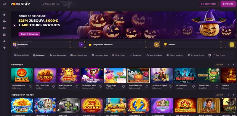 Connexion rockstar casino à France