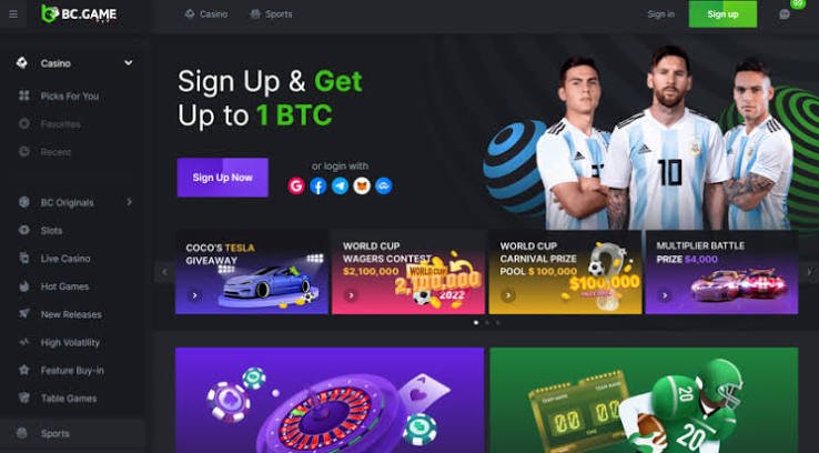 BC.Game Online Crypto Casino Your Ultimate Gaming Destination